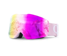 Qunature Rožinė Frameless Ski Goggles – Rožinė