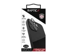 Raptic X-Doria Armor apsauginis stiklas telefono kamerai Apple iPhone 14 Plus tempered glass for rear camera