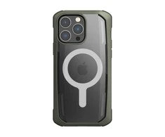 Raptic X-Doria Secure Apple iPhone 14 Pro Max su MagSafe armored dėklas telefonui žalios spalvos
