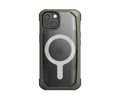 Raptic X-Doria Secure Apple iPhone 14 su MagSafe armored dėklas telefonui žalios spalvos