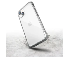 Raptic X-Doria Air Apple iPhone 14 Plus armored dėklas telefonui sidabrinės spalvos