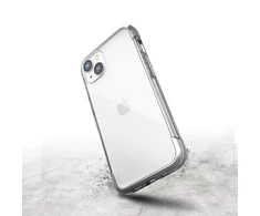 Raptic X-Doria Air iPhone 14 armored dėklas telefonui sidabrinės spalvos