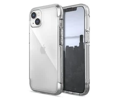 Raptic X-Doria Air Apple iPhone 14 Plus armored dėklas telefonui sidabrinės spalvos