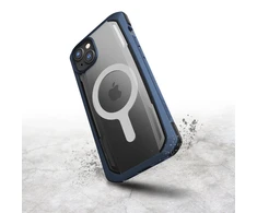 Raptic X-Doria Secure Apple iPhone 14 Pro su MagSafe armored dėklas telefonui mėlynos spalvos