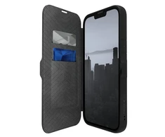 Raptic X-Doria Urban Apple iPhone 14 Plus flip dėklas telefonui juodos spalvos