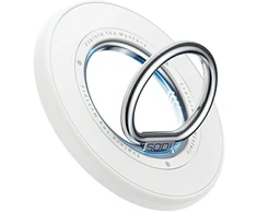 SODI dvipusis magnetinis Ring Stand BM-350 baltos spalvos MagSafe