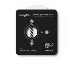 Ringke Camera Frame Protector 2-pack for iPhone 16e / 17e - Juodas