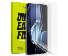 Ringke Dual Easy 2 pakuočių ekrano apsauga, skirta OnePlus 13R – skaidri
