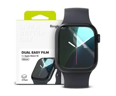 Apsauginė plėvelė Apple Watch 10 (42mm) Ringke Dual Easy 3-pack Clear