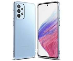 Dėklas Ringke Fusion Matte permatomas Samsung Galaxy A73 gelio rėmelis