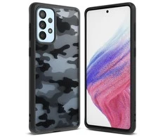 Ringke Fusion Matte frame Samsung Galaxy A73 dėklas telefonui juodos spalvos