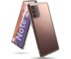„Ringke Fusion“ kompiuterio dėklas su TPU buferiu, skirtas „Samsung Galaxy Note 20“ skaidriam (FSSG0080)