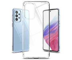 Ringke Fusion frame Samsung galaxy a73 dėklas telefonui skaidrus