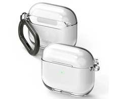 „Ringke“ vyrių dėklas, skirtas „AirPods 3“, skaidrus ausinių dėklas (EC59094RS)