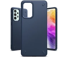 Ringke Onyx durable Samsung Galaxy A73 dėklas telefonui mėlynos spalvos
