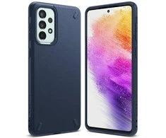 Ringke Onyx durable Samsung Galaxy A73 dėklas telefonui mėlynos spalvos