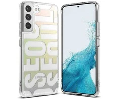 „Ringke Fusion Design“ šarvuotas dėklas su gelio rėmeliu, skirtas „Samsung Galaxy S22 +“ (S22 Plus) telefonui, skaidrus (Seulas) (F593R89)