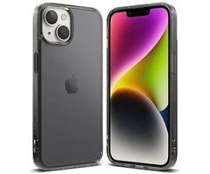 Ringke Fusion Matte iPhone 14 Plus gel frame dėklas telefonui pilkos spalvos