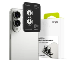 Ringke Quick Set+ apsauginis stiklas skirta Samsung Galaxy S25 Edge – skaidrus