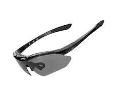 Rockbros 10143 photochromic UV400 dviratininko akiniai – juodos spalvos