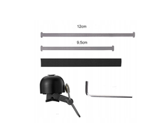 Rockbros 15-1BBK retro bicycle bell - juodas