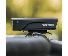 Rockbros 24510003001 Priekinis dviračio žibintas 260 lm + USB-C - USB-A laidas - Juodas