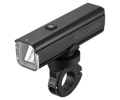 Rockbros 24610002001 priekinis dviračio žibintas 1000 lm + USB-C – USB-A kabelis – juodos spalvos