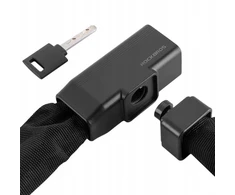 Rockbros 32430708001 bicycle lock with key 0.97 m – juodos spalvos