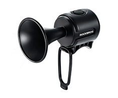 Rockbros 34210002001 electronic bicycle bell – juodos spalvos