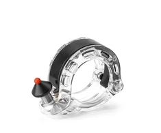 Rockbros 34210028002 Q-shaped bicycle bell – transparent