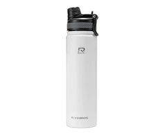 Rockbros 35210029006 thermal bicycle bottle for drinks 650 ml – baltas