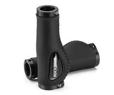 Rockbros 40720001001 Bike Grips Leather – Juodas