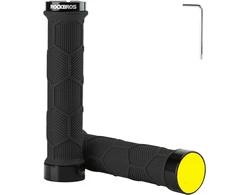 Rockbros 40720007001 bicycle grips with reflector – juodos spalvos