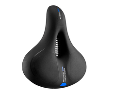 Rockbros AQ-6090B bicycle saddle – juodos spalvos and mėlynas