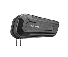 Rockbros B66 waterproof dviračio krepšys for frame – juodos spalvos