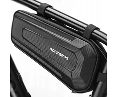 Rockbros B67 waterproof frame bike bag – juodos spalvos