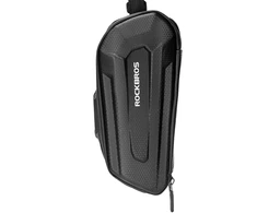 Rockbros B69 bicycle saddle bag 1.8l with easy release system – juodos spalvos