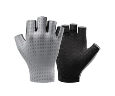 Rockbros Breathable Short Finger Cycling pirštinės dydis: M – pilkos spalvos