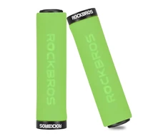 Rockbros BT1001GNBK sponge bicycle handlebar grips – žalias and juodos spalvos