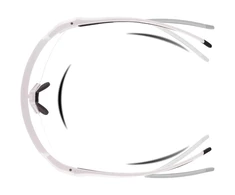 Rockbros dviratininko akiniai Photochromic su UV apsauga ir Corrective Insert 14120008002 – USA Pattern – baltos spalvos