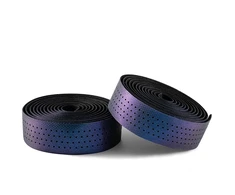 Rockbros Handlebar Tape Perforated Silicone with Chameleon Effect – Violetinė