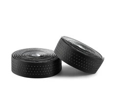 Rockbros dviračio vairo juosta Perforated Silicone – juodos spalvos