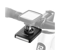 Rockbros JP008 priekinis dviračio žibintas prekystaliui su išorine baterija 5000mAh 150lm IPX6 &amp;8211; juodos spalvos