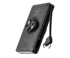 Rockbros JP008 priekinis dviračio žibintas su maitinimo banku 5000mAh 150lm IPX6 – juodos spalvos