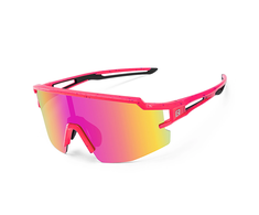 Rockbros Kids Polarized UV dviratininko akiniai – rožinės spalvos