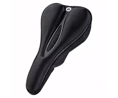 Rockbros LF047-B silicone gel bicycle seat cover dydis L – juodos spalvos