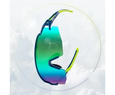 Rockbros Polarized dviratininko akiniai su UV apsauga ir Corrective Insert Mėlyna Lenses – Mėlyna