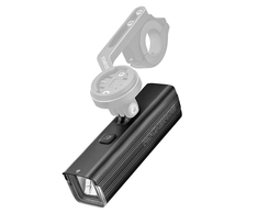 Rockbros RHL1500 priekinis dviračio žibintas 5000mAh 1500lm IPX6 - juodas