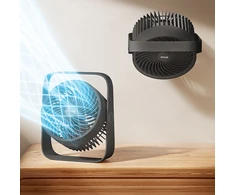 Ventiliatorius Rtako WD0Y6S Dual Impeller Mini Fan 3600mAh – juodos spalvos