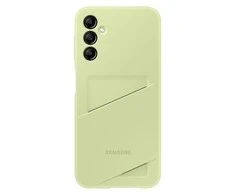 Dėklas Samsung Galaxy A14/A14 5G Nugarėlė Su Anga Kortelei Šviesiai Žalia
